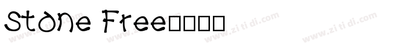 Stone Free字体转换
